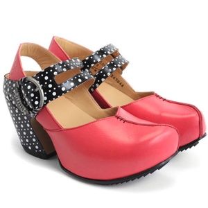 John Fluevog Prepares Find in Berry Dots